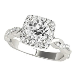 Natuurlijke Diamanten Ring 4.25ct - Witgoud 14K