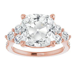 Natuurlijke Diamanten Ring 7.50ct - Roségoud 14K