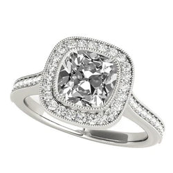 Natuurlijke Diamanten Ring 6ct - Witgoud 14K