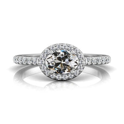 Natuurlijke Diamanten Ring 5.50ct - Witgoud 14K