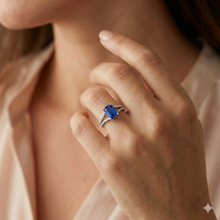 Afbeelding in Gallery-weergave laden, echte round diamant 2.50karaat ring op wit
