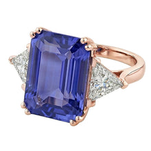 Afbeelding in Gallery-weergave laden, echte diamant 3.50karaat ring profielweergave
