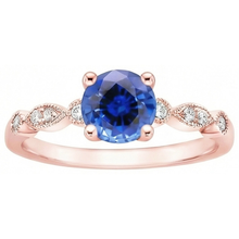Afbeelding in Gallery-weergave laden, echte round diamant 2.50karaat ring close-up detail
