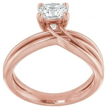 Afbeelding in Gallery-weergave laden, Natuurlijke Diamanten Ring 5ct - Roségoud 14K
