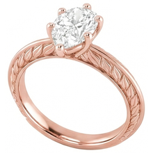 Afbeelding in Gallery-weergave laden, Natuurlijke Diamanten Ring 3.50ct - Roségoud 114K
