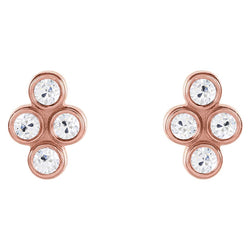 Diamant Oorbellen 0,50 karaat – 14K Rosé Goud