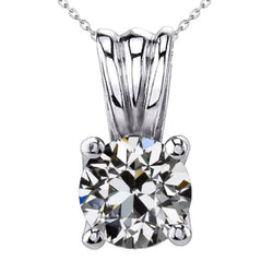Druppel Hanger 14K Witgoud met Briljant – 3 karaat