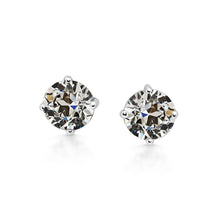 Afbeelding in Gallery-weergave laden, GIA-gecertificeerd Diamant Oorhangers – 14K Witgoud 3,01 karaat
