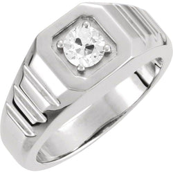 Fijne Diamant Old Mine Slijpvorm Solitaire Ring 2 karaat – 14