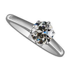 Fijne Diamant Solitaire Ring 2 karaat G/VS1 – 14 Karaat Witgoud