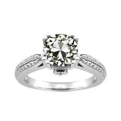 Echt Filigraan Briljant Solitaire Ring 2 karaat