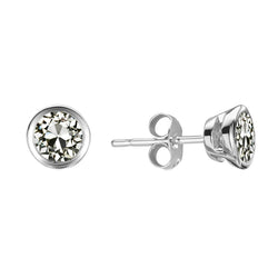Briljant Oorhangers met Antiek Cushion Diamant – 1 karaat