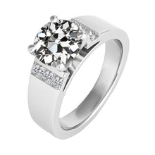 Afbeelding in Gallery-weergave laden, Diamant Herenring – hoofdaanzicht
