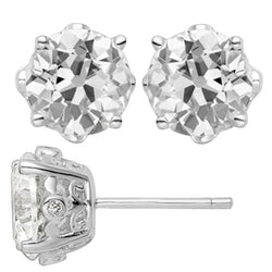 Handgemaakte Fijne Diamant Oorhangers 6,50 karaat – HarryChadEnt