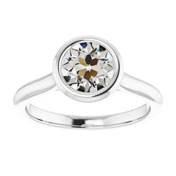 Handgemaakte Fijne Diamant Solitaire Verlovingsring 1,50 karaat