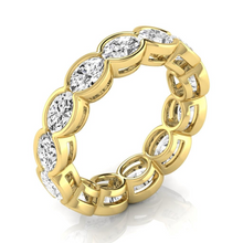 Afbeelding in Gallery-weergave laden, Briljant Eternity Band 4,29-karaat 14 Karaat Geelgoud – hoofdaanzicht
