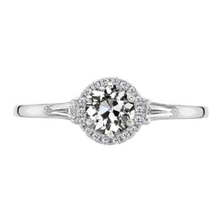 Luxueus Diamant Halo Zetting Ring 1,50 karaat