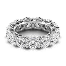 Afbeelding in Gallery-weergave laden, Fijne Diamant Eternity Band 0,75 karaat 14K Witgoud – vooraanzicht
