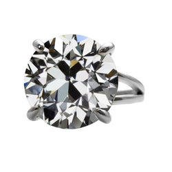 Fijne Diamant Enkele Steen Ring 5,50 karaat G/VS1 – 14 Karaat