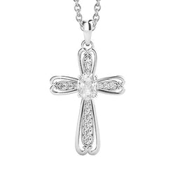 Hanger 14K Witgoud met Diamant – 2 karaat