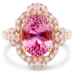 Roze Kunziet Ring