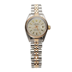 Roségoud Jubilee-armband Wit Stick horloge Rolex Datejust