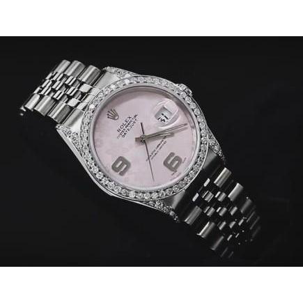 Roze wijzerplaat Rolex