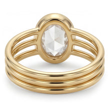 Afbeelding in Gallery-weergave laden, Rozet Slijpvorm Enkele Steen Ring – Briljant 3 karaat 14K

