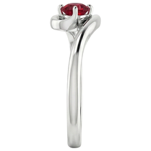 Afbeelding in Gallery-weergave laden, Ruby Stone Ring Solitaire 1 karaat witgoud 14K
