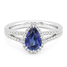 Afbeelding in Gallery-weergave laden, Saffier Diamanten Ring
