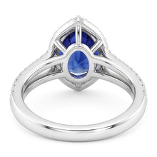 Afbeelding in Gallery-weergave laden, Saffier Diamanten Ring
