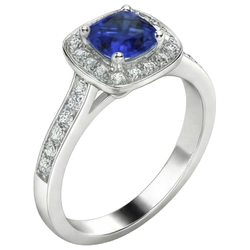 Echte Diamant Ring 1.25 Karaat