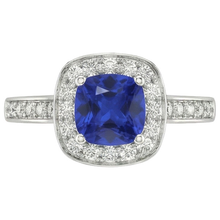 Afbeelding in Gallery-weergave laden, echte round diamant 1.25karaat ring zijaanzicht
