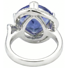 Afbeelding in Gallery-weergave laden, IGI GECERTIFICEERDE Unieke Saffier Ring Art Deco
