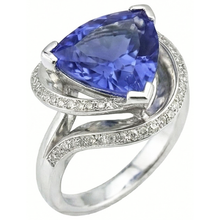 Afbeelding in Gallery-weergave laden, IGI GECERTIFICEERDE Unieke Saffier Ring Art Deco
