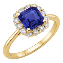 Afbeelding in Gallery-weergave laden, Saffier Ring

