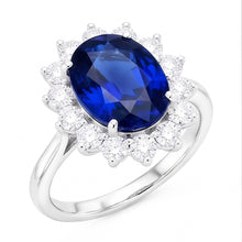 Afbeelding in Gallery-weergave laden, Saffier Ring
