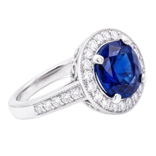 Afbeelding in Gallery-weergave laden, Saffier Stenen Ring
