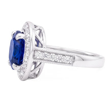 Afbeelding in Gallery-weergave laden, Saffier Stenen Ring
