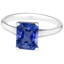 Afbeelding in Gallery-weergave laden, echte diamant 3karaat ring bovenaanzicht
