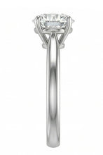 Afbeelding in Gallery-weergave laden, Prachtige Ronde Slijpvorm 2.75 Karaat Solitaire Natuurlijke uit de aarde gewonnen Diamanten Ring 4 Klauwen
