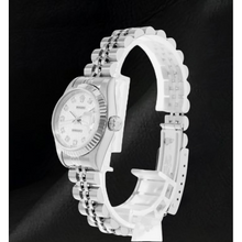 Afbeelding in Gallery-weergave laden, Rolex 26mm Zilveren Diamanten Wijzerplaat Jubilee Witgoud Jaar 2002 Dameshorloge
