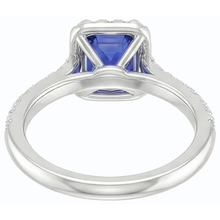 Afbeelding in Gallery-weergave laden, echte round diamant 3karaat ring profielweergave
