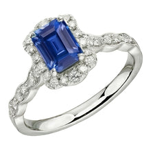 Afbeelding in Gallery-weergave laden, echte round diamant 3karaat ring zijaanzicht
