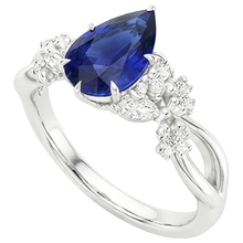 Afbeelding in Gallery-weergave laden, echte round diamant 3.75karaat ring close-up detail
