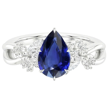 Afbeelding in Gallery-weergave laden, echte round diamant 3.75karaat ring op wit
