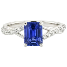 Afbeelding in Gallery-weergave laden, echte round diamant 4karaat ring op wit
