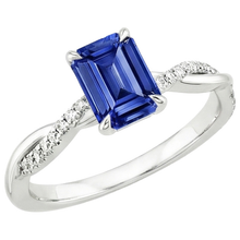 Afbeelding in Gallery-weergave laden, echte round diamant 3.50karaat ring zijaanzicht
