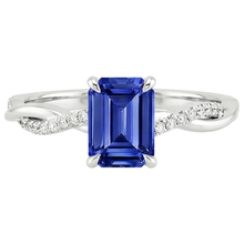 Afbeelding in Gallery-weergave laden, echte round diamant 3.50karaat ring profielweergave
