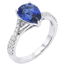 Afbeelding in Gallery-weergave laden, echte round diamant 4karaat ring zijaanzicht

